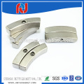 customed arc shape motor magnets from China oem accepted